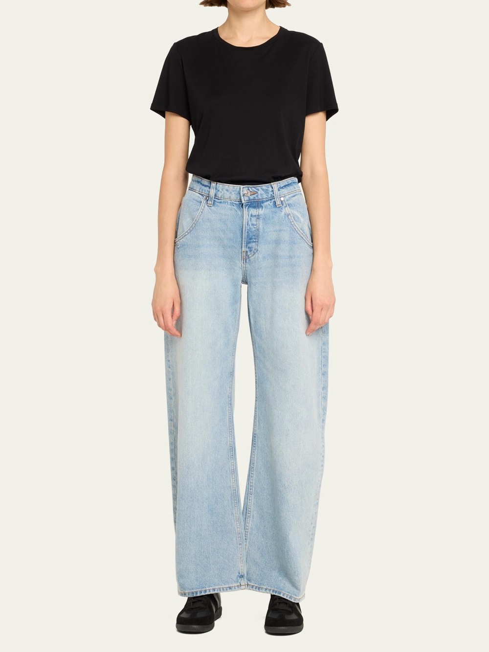 EB Denim Enzo Laguna Mid Rise Barrel Jeans - size 23 - NWT